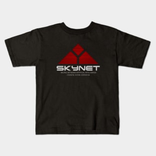 Skynet - Neural Net Based Artificial Intelligence - A Cyberdyne Systems Corp. Kids T-Shirt